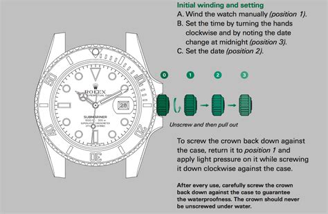 rolex watch setting time and date|how to adjust a Rolex.